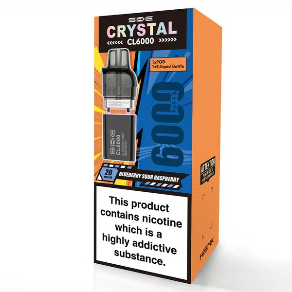 SKE CL6000 Pod Blueberry Sour Raspberry
