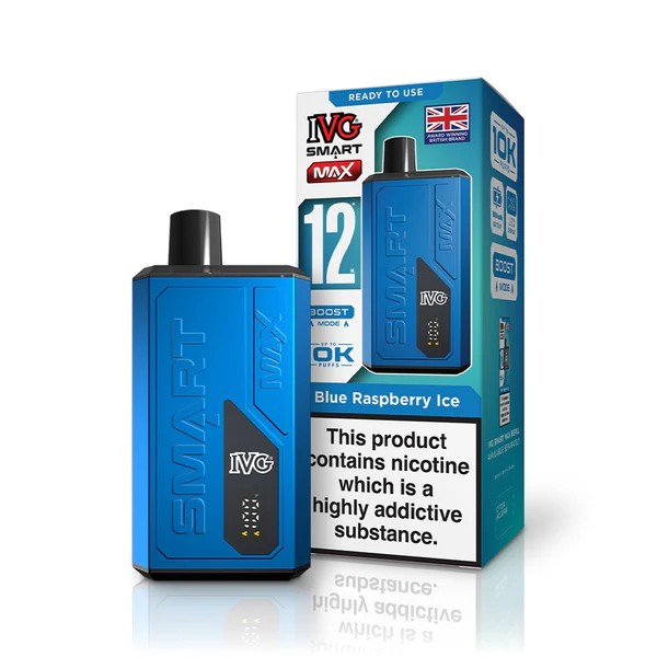 IVG Smart Max 10K Blue Raspberry Ice