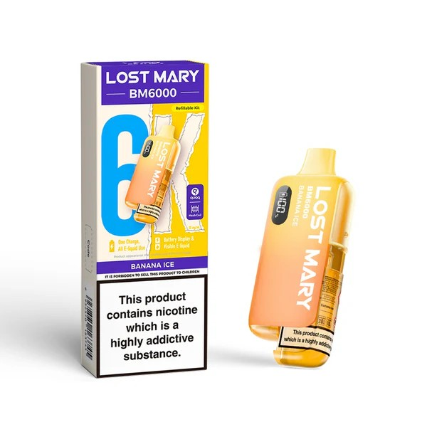 Lost Mary BM6000 Banana Ice