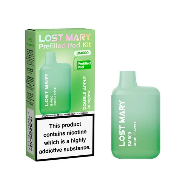 Lost Mary BM600 Prefilled Vape Kit Double Apple