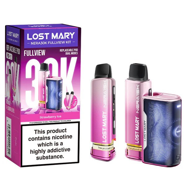 Lost Mary NERA Strawberry Ice Kit 30K