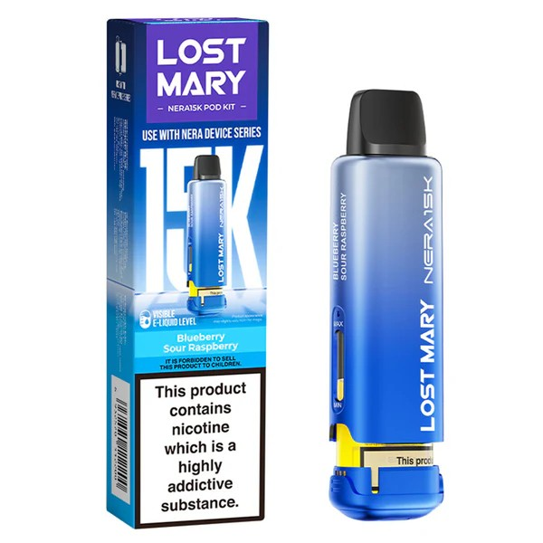 Lost Mary NERA Pod Blue Sour Raspberry
