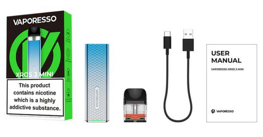 Vaporesso XROS 3 Mini Kit Aqua Green