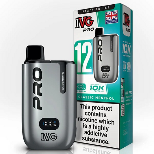 IVG PRO 12 Classic Menthol 10K