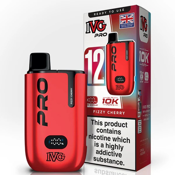 IVG PRO 12 Fizzy Cherry 10K