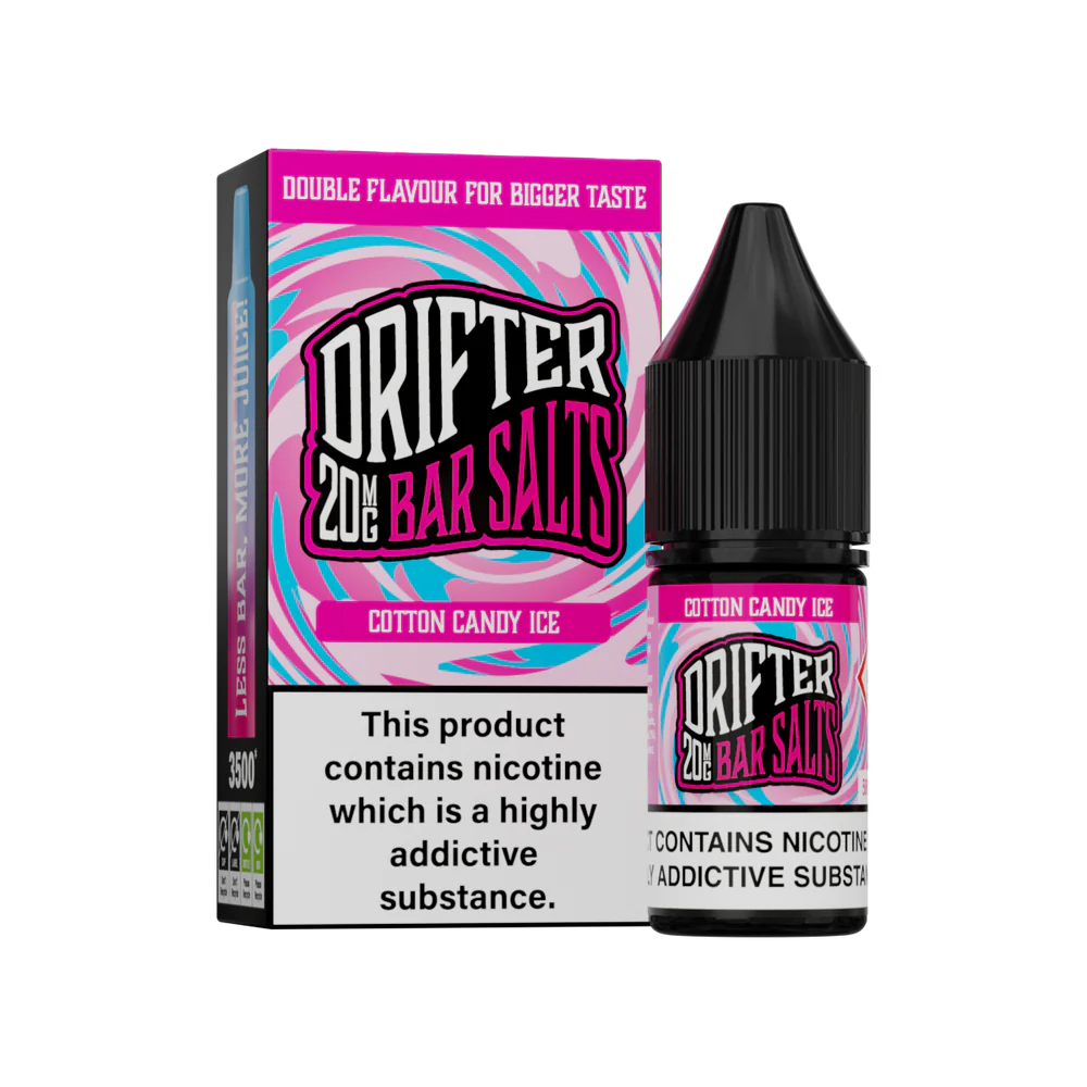 Drifter Nic Salts Cotton Candy Ice 20mg
