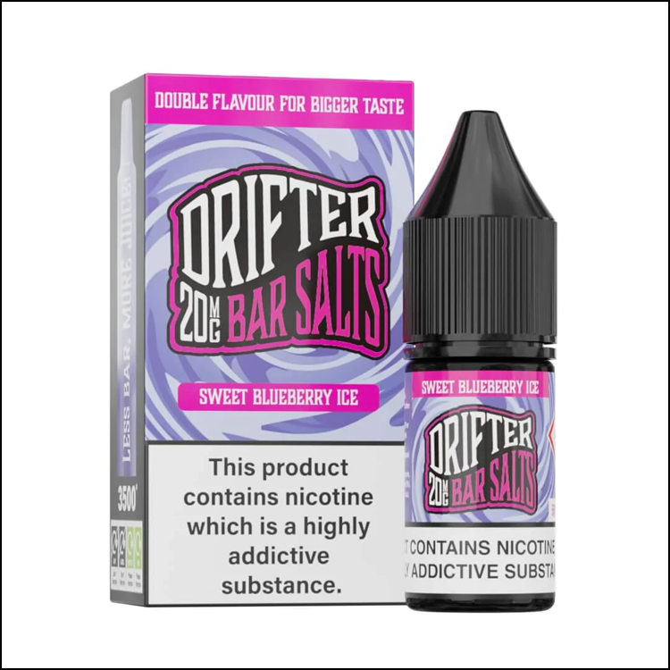 Drifter Nic Salts Sweet Blueberry Ice 20mg