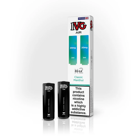 IVG Air PODs Classic Menthol (2 per pack)