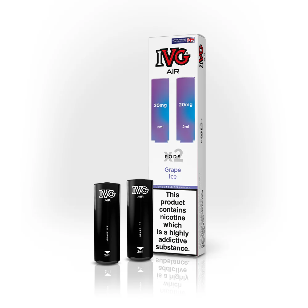 IVG Air PODs Grape Ice (2 per pack)