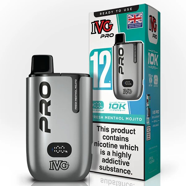 IVG PRO 12 Fresh Menthol Mojito 10K