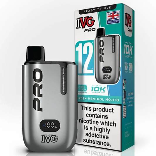 IVG PRO 12 Fresh Menthol Mojito 10K
