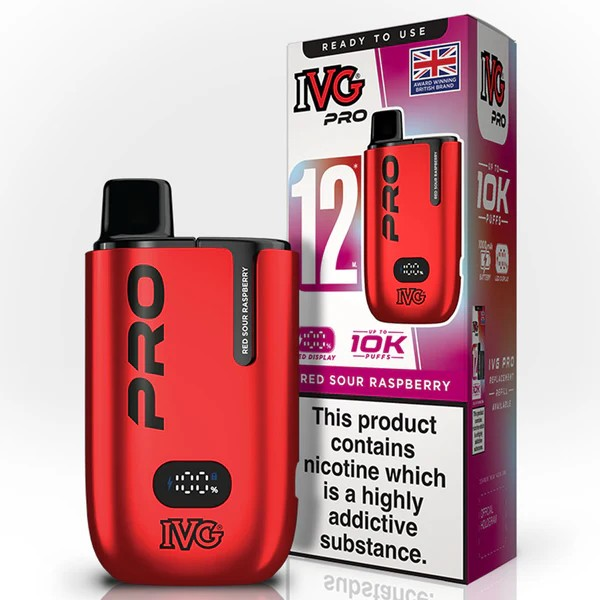 IVG PRO 12 Red Sour Raspberry 10K