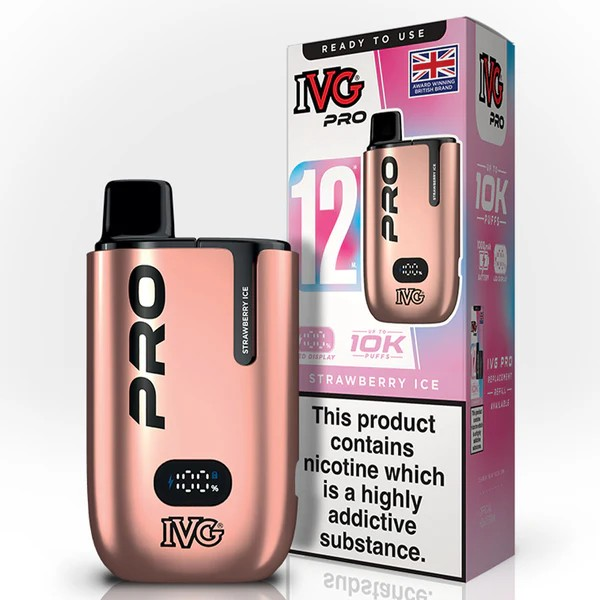 IVG PRO 12 Strawberry Ice 10K