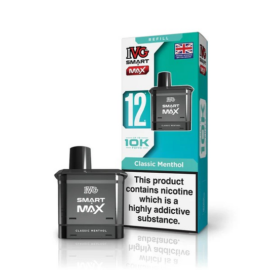 IVG Smart Max 10K Prefilled POD Classic Menthol