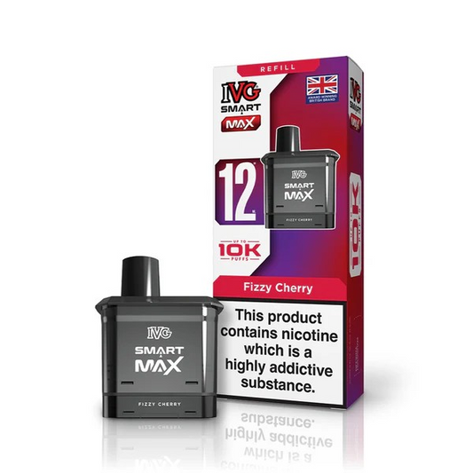 IVG Smart Max 10K Prefilled POD Fizzy Cherry