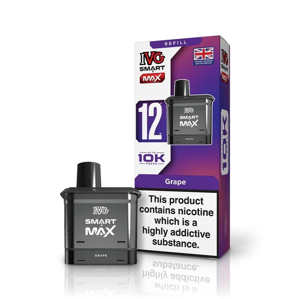IVG Smart Max 10K Prefilled POD Grape