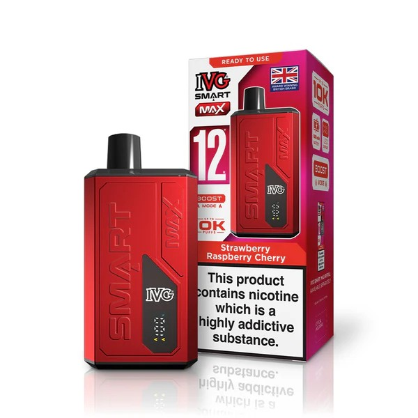 IVG Smart Max 10K Strawberry Raspberry Cherry