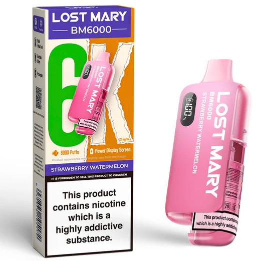 Lost Mary BM6000 Strawberry Watermelon