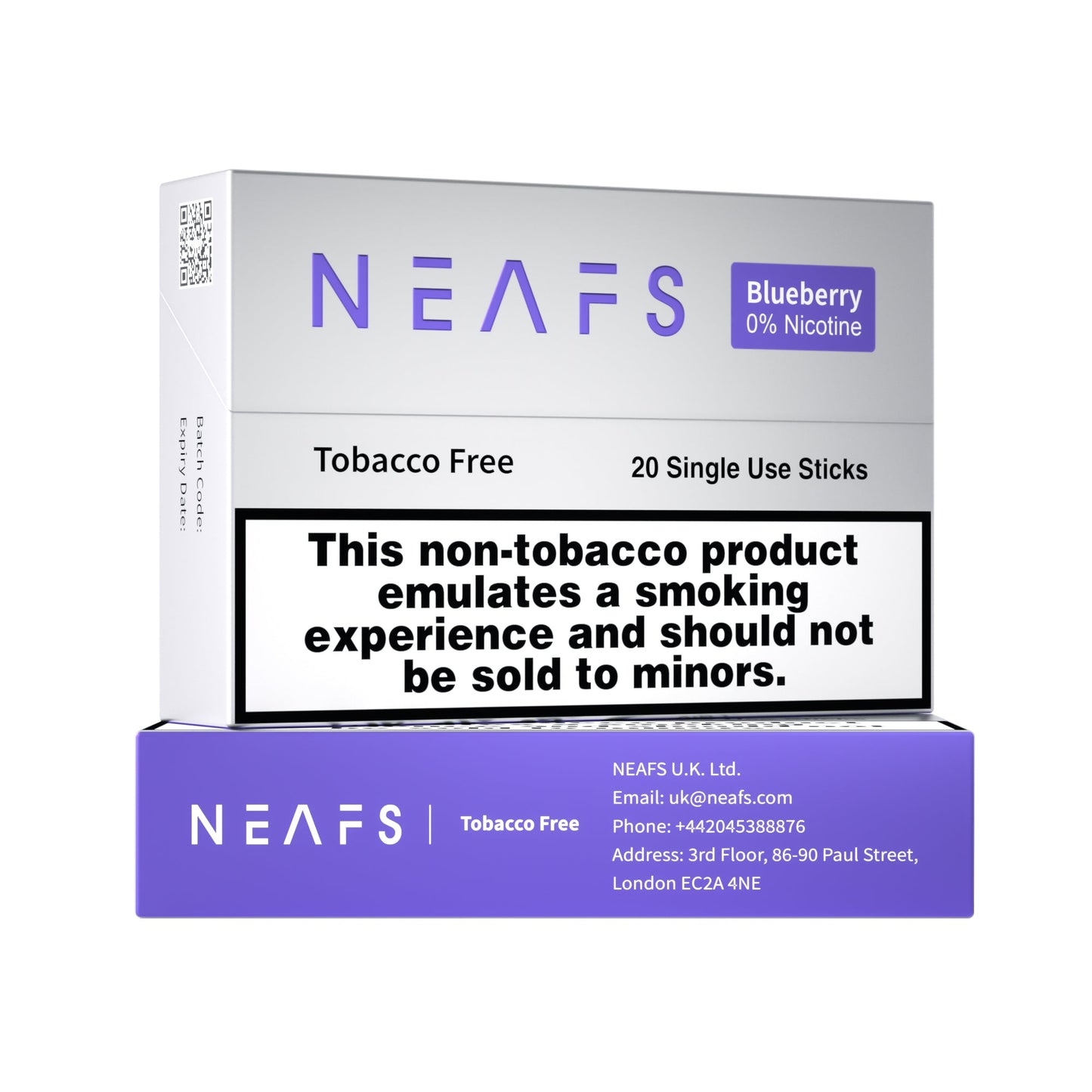 NEAFS Blueberry 0% Nicotine 20 Sticks