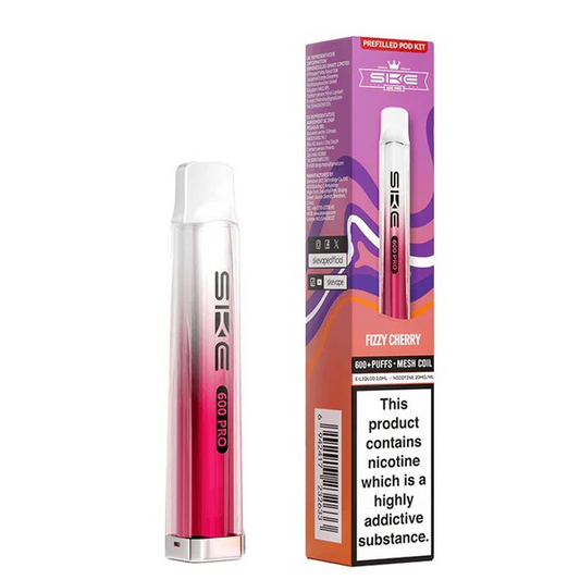 SKE Crystal 600 Pro Prefilled Kit Fizzy Cherry