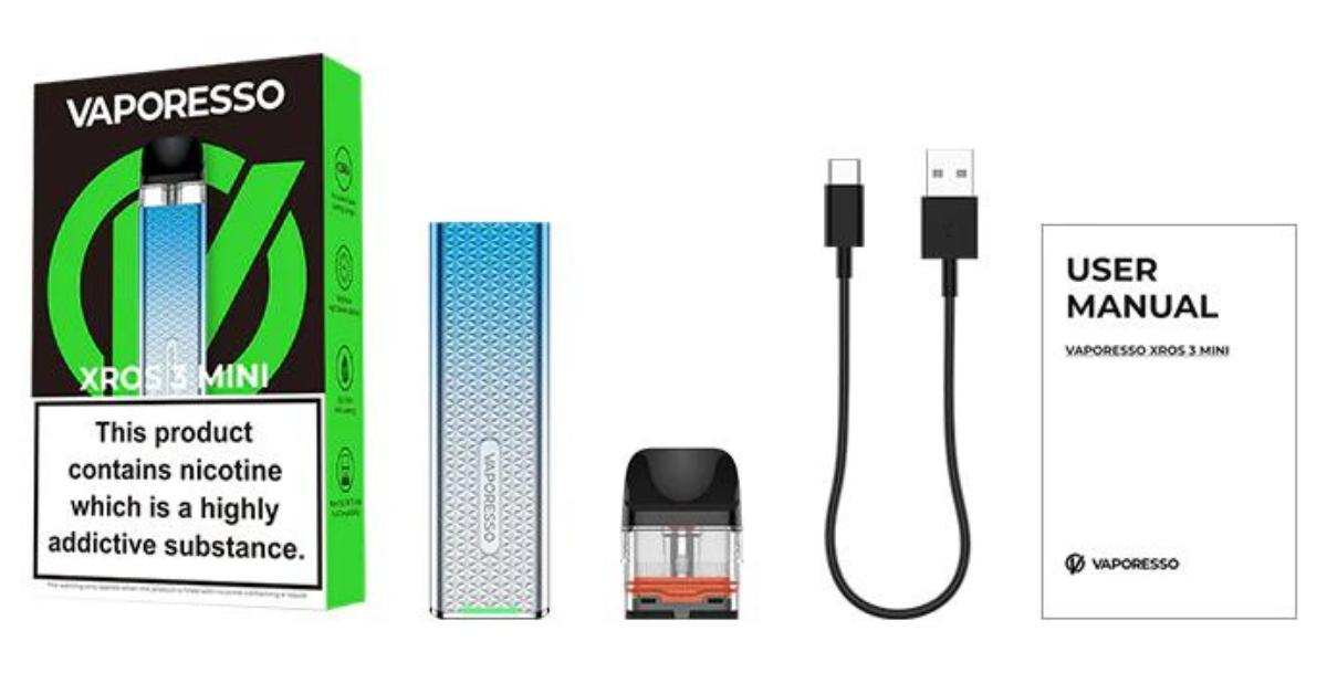Vaporesso XROS 3 Mini Kit Aqua Green