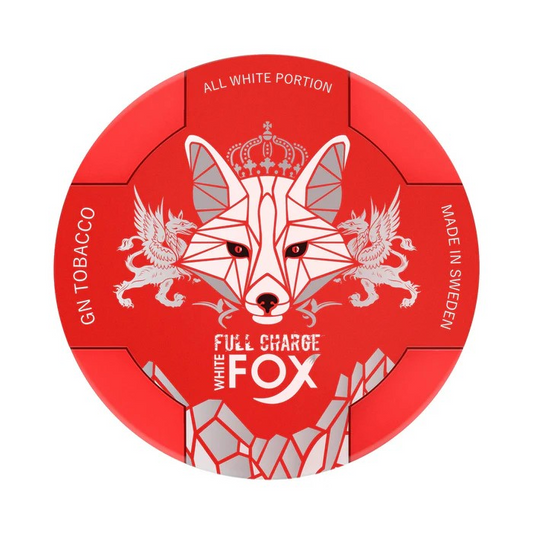 White Fox Nicotine Pouch Slim Full Charge 16mg